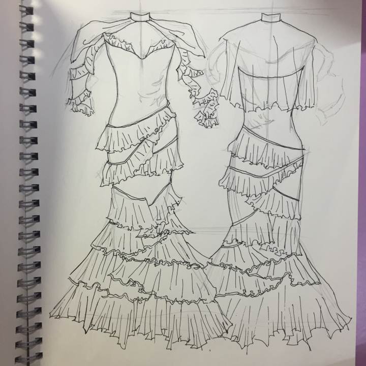 服裝款式圖中的針紡織品 設(shè)計(jì)、工藝與趨勢的交融